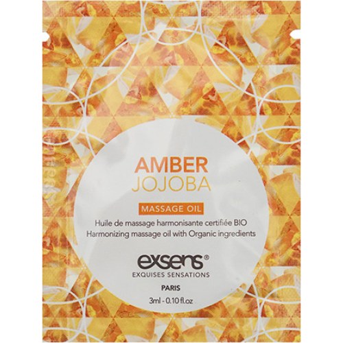 Λάδι Μασάζ Exsens Amber Jojoba 3ml με Ίνες Άμμπερ