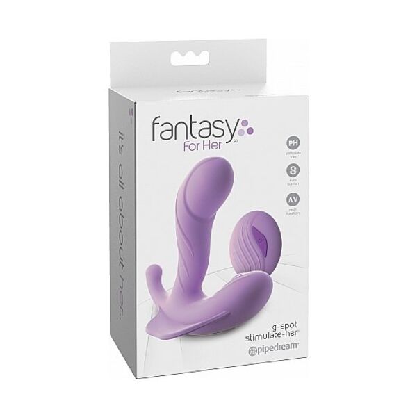Δονητής σημείου G Pipedream Fantasy For Her με τηλεχειριστήριο