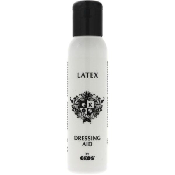 Φιάλη Eros Latex Dressing Aid 100 ml για ρούχα από καουτσούκ και λάτεξ
