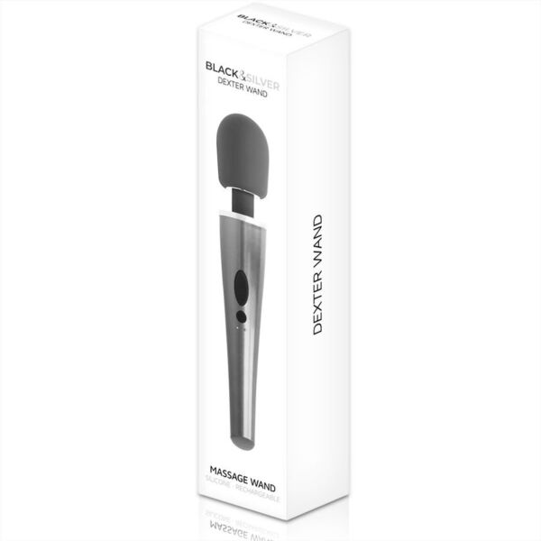 Δονητής wand Black&Silver Dexter