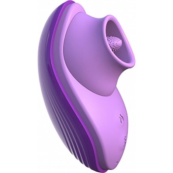 Δονητής Fantasy For Her Silicone Fun Tongue, με τη γλώσσα σιλικόνης και το αφαιρούμενο πλαίσιο