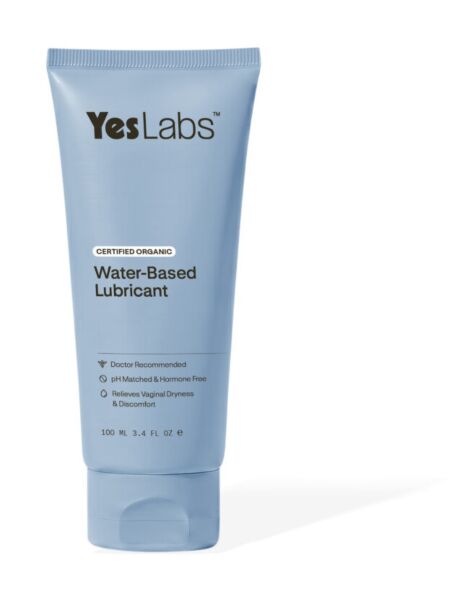 Συσκευασία 100 ml του λιπαντικού YES Labs Organic Water Based