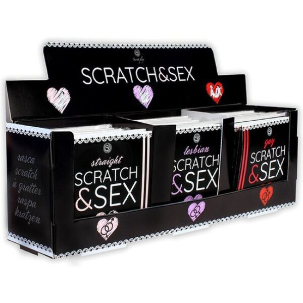 Σταντ Secret Play Scratch & Sex 36 με παιχνίδια στις εκδόσεις Hetero, Gay και Lesbiana