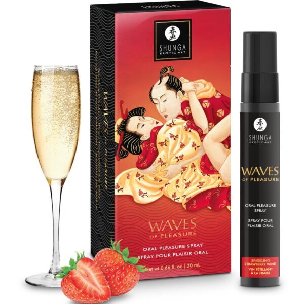 Βρώσιμο στοματικό σπρέι Shunga Waves of Pleasure, συσκευασία 20 ml