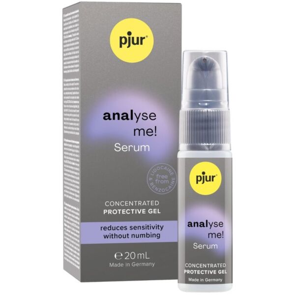 Φιάλη 20 ml του πρωκτικού ορού pjur analyse me! Serum