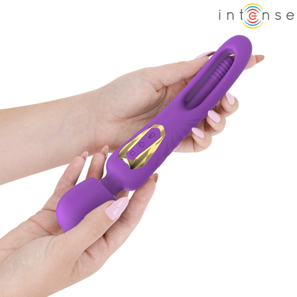 Δονητής wand Intense Christy με την κυματιστή γλώσσα του