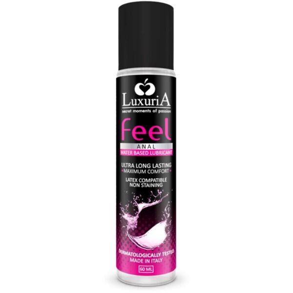 Πρωκτικό λιπαντικό με βάση το νερό Intimateline Luxuria Feel Anal