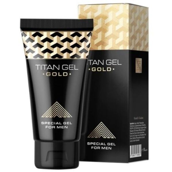 Συσκευασία Titan Gel Gold 50 ml