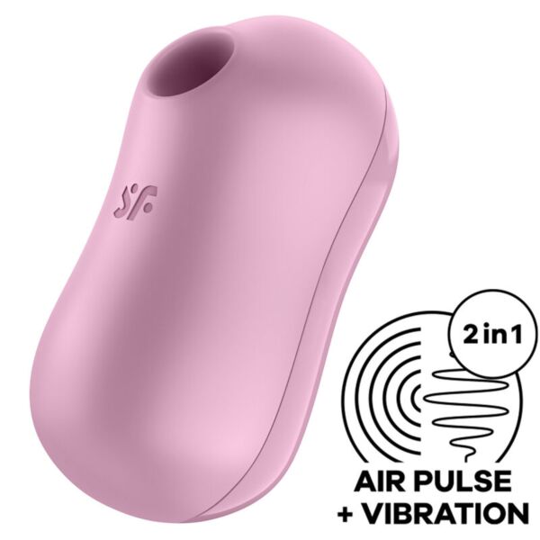 Διεγέρτης κλειτορίδας Satisfyer Cotton Candy, οβάλ σχήματος