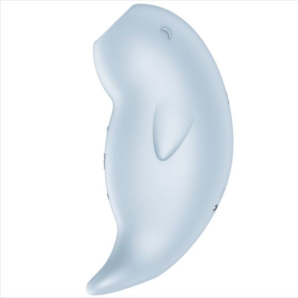 Διεγέρτης κλειτορίδας Satisfyer Seal You Soon σε σχήμα θαλάσσιου ζώου, σε γαλάζιο χρώμα