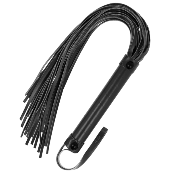 Μαστίγιο BDSM Fetish Submissive από vegan δέρμα, 28 cm