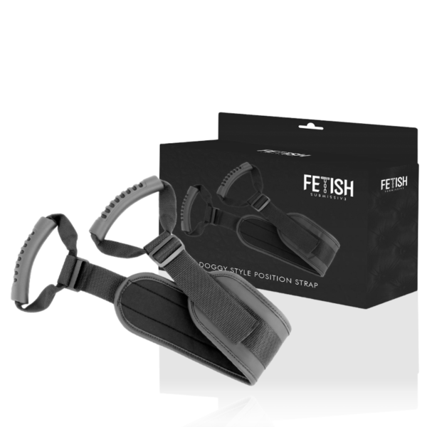 Ζώνη strap-on Fetish Submissive Doggy Style Harness με επένδυση και ρυθμιζόμενους ιμάντες