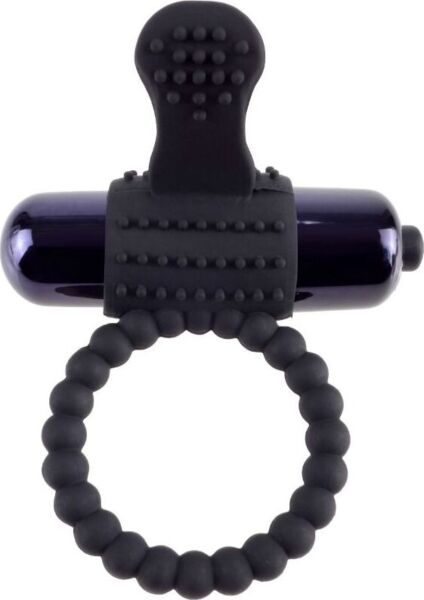 Δονούμενο δαχτυλίδι Fantasy C-Ringz Super Ring της Pipedream, με τον δονητή σφαίρα και το γλωσσίδι με ανάγλυφα