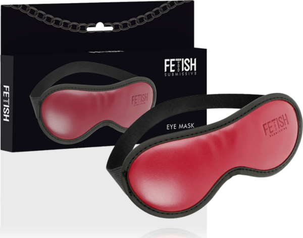 Μάσκα ματιών Fetish Submissive Dark Room από βίγκαν δέρμα