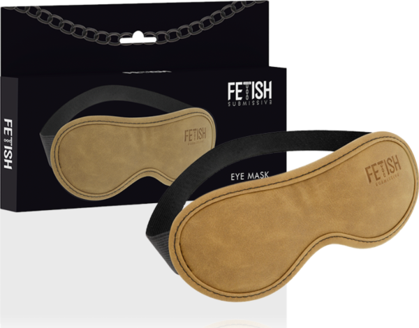Μάσκα Fetish Submisive με ελαστικό λουράκι στερέωσης