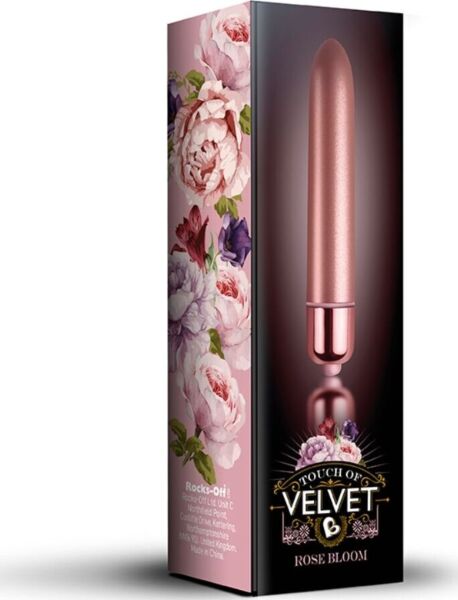 Δονητής σφαίρα Rocks Off Touch of Velvet Rose Bloom σε χρώμα ροζ χρυσό