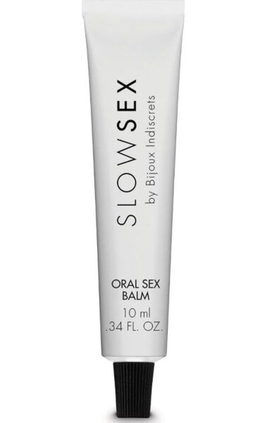 Βάλσαμο για στοματικό σεξ Slow Sex Oral Sex Balm της Bijoux Indiscrets, 10 ml