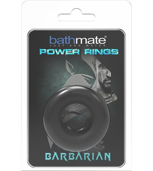 Δαχτυλίδι πέους Bathmate Barbarian, σε μαύρο χρώμα