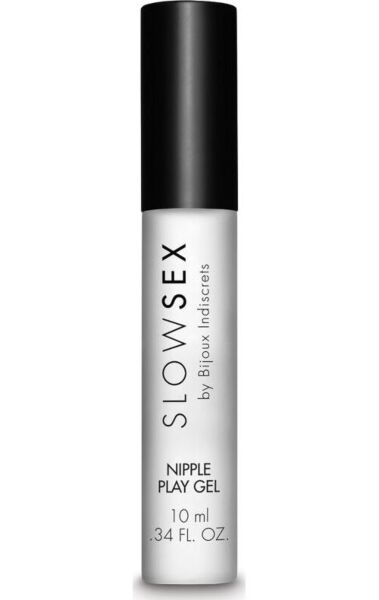 Τζελ για θηλές Bijoux Slow Sex Nipple Play Gel με τον εφαρμογέα του με μεταλλική μπίλια