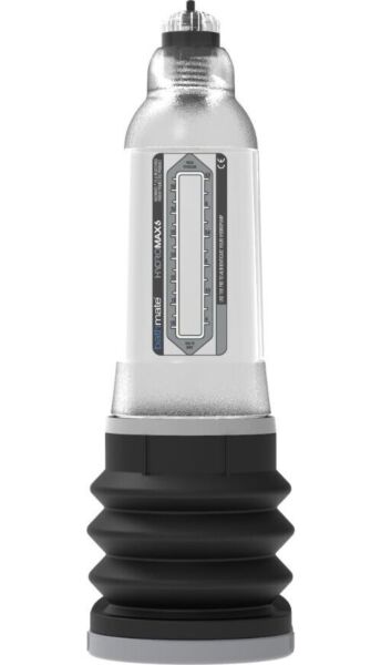 Αντλία πέους Bathmate Hydromax 6 με τον διάφανο κύλινδρό της