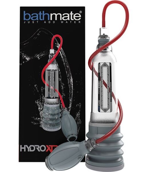 Διάφανη αντλία πέους Bathmate Hydroxtreme 7 με το μπαλάκι χειρός