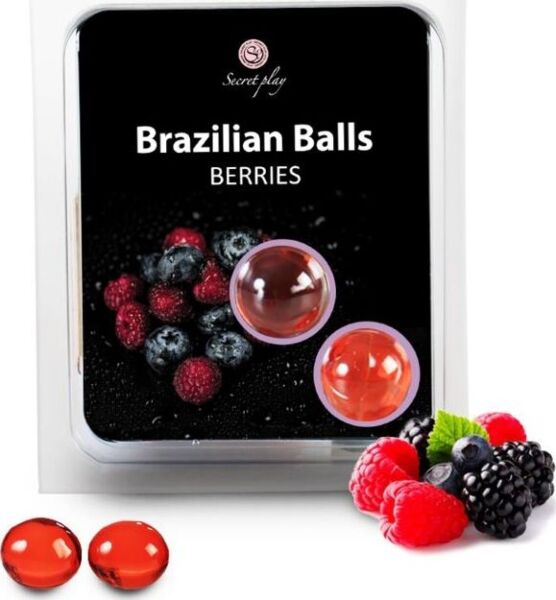 Μπάλες με λάδι μασάζ Secret Play Brazilian Balls