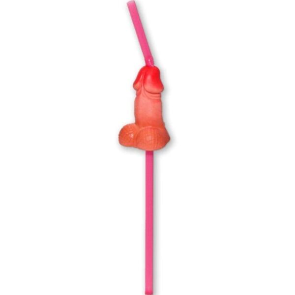 Καλαμάκια πέους Diablo Picante Natural Big Penis Straws