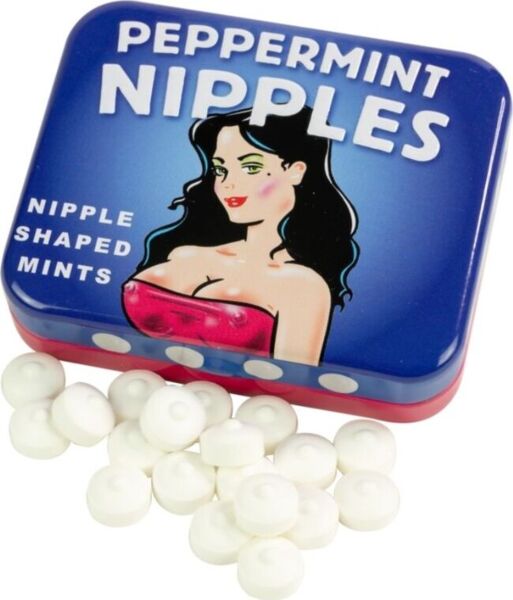 Κουτί με καραμέλες μέντας Spencer & Fleetwood Peppermint Nipples