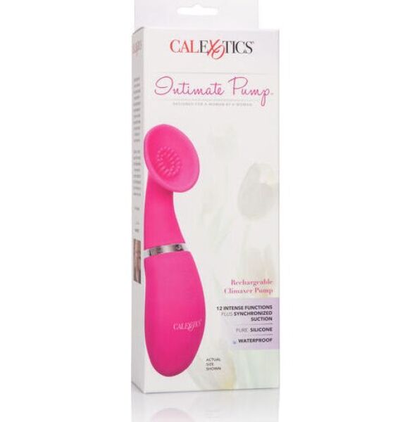 Διεγέρτης κλειτορίδας Calexotics Climaxer Intimate Pump με καμπύλη βεντούζα και εύκαμπτο πτερύγιο