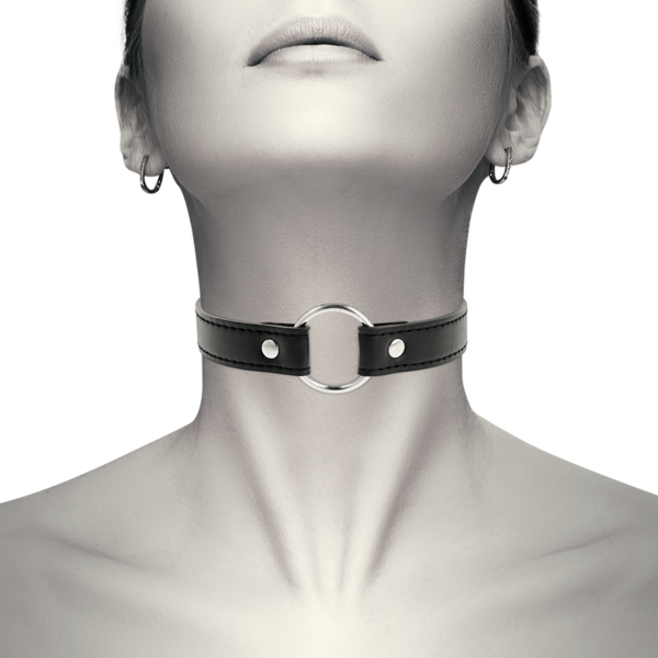 Κολάρο BDSM Coquette Chic Desire με κούμπωμα τριών πόρπων