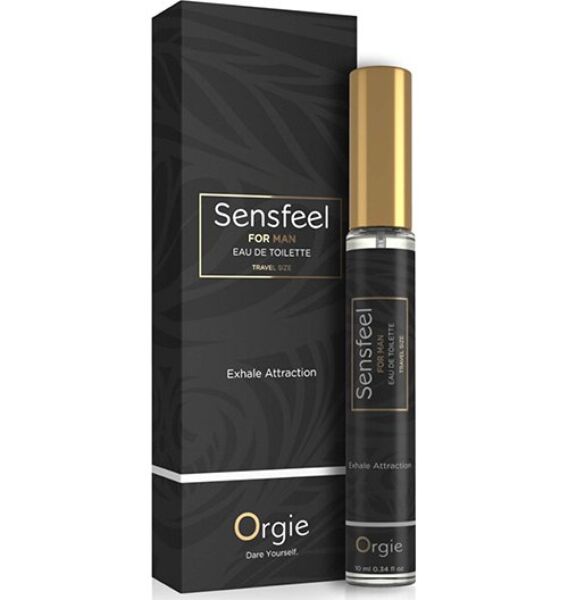 Γυάλινο μπουκάλι με ψεκαστήρα Orgie Sensfeel For Man 10 ml