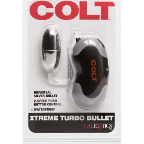 COLT Xtreme Turbo Bullet με ασημί σφαίρα συνδεδεμένη με καλώδιο στο χειριστήριό της