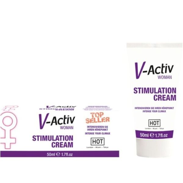 Διεγερτική κρέμα HOT V-Activ για γυναίκες, συσκευασία 50 ml