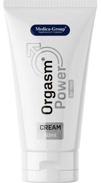 Ανδρική κρέμα Orgasm Power For Men Cream της Medica Group, 50 ml