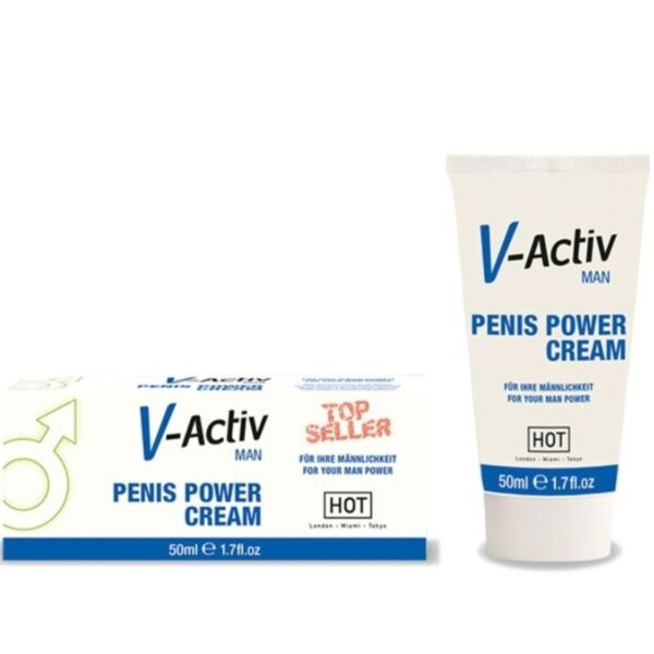 Κρέμα HOT V-ACTIV για άνδρες, συσκευασία 50 ml