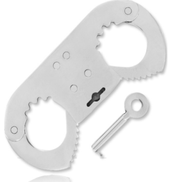 Χειροπέδες δαχτύλων Metal Hard Thumb Cuff, μεταλλικές