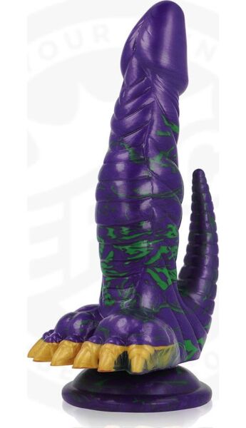 Dildo Epic Crocotta Mystic Aurora με τη βάση του