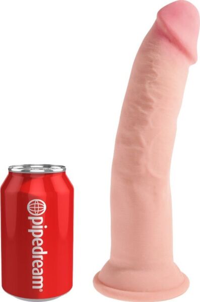 Ρεαλιστικό ντίλντο Pipedream King Cock Plus Triple Density με βάση βεντούζα