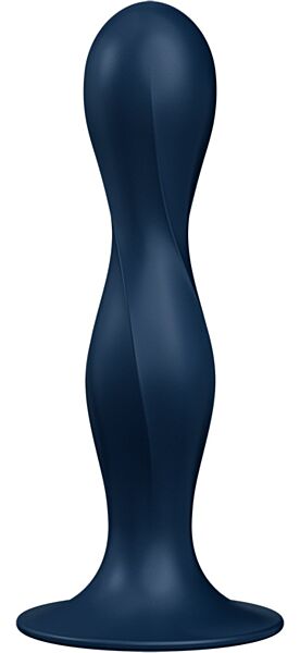 Ντίλντο Satisfyer Double Ball-R με βάση βεντούζα και δύο μπάλες στο εσωτερικό