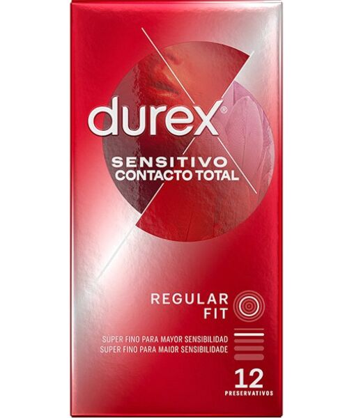 Κουτί με 12 προφυλακτικά Durex Sensitivo Σούπερ Φινά