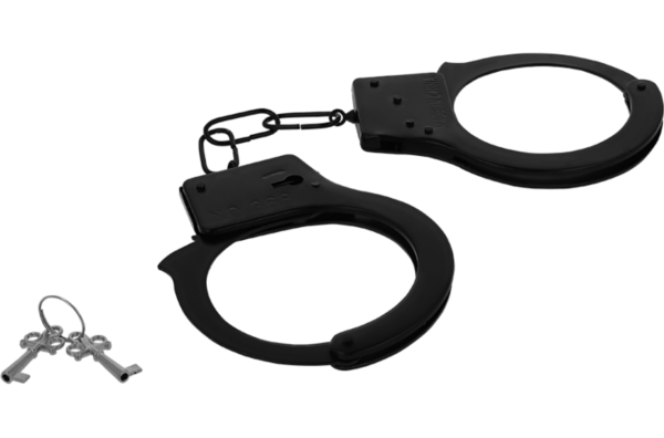 Μεταλλικές χειροπέδες Intense Fetish με τα κλειδιά τους