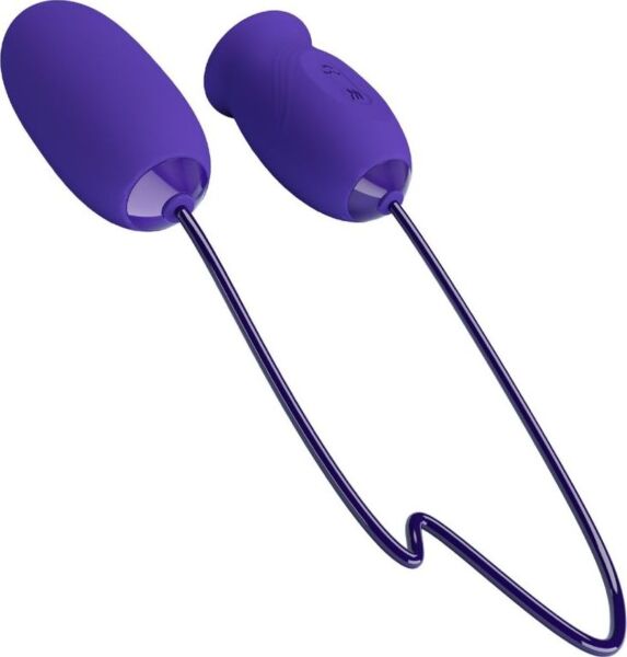 Δονούμενο αυγό Pretty Love BI-014749L σε μωβ χρώμα