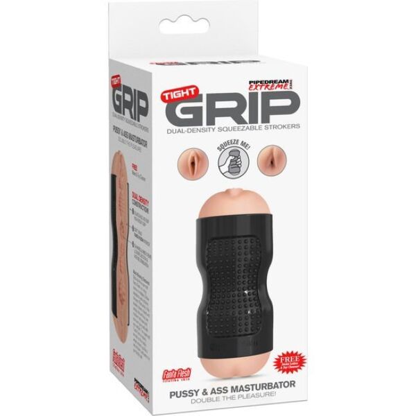 Αυνανιστήρι PDX Extreme Tight Grip με εισόδους που αναπαριστούν κόλπο και πρωκτό