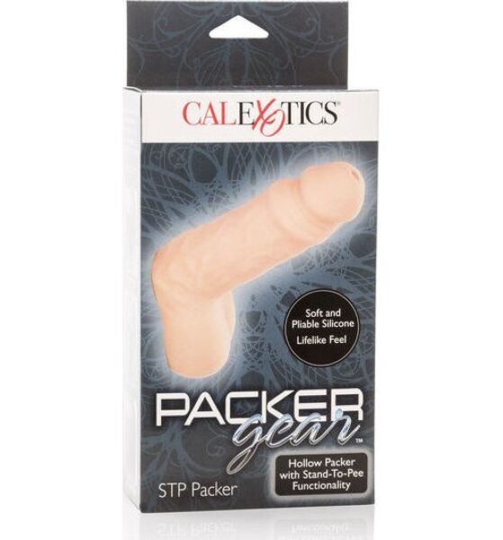 Θήκη πέους CalExotics Pee Packer για επέκταση, με ρεαλιστική όψη και φλέβες