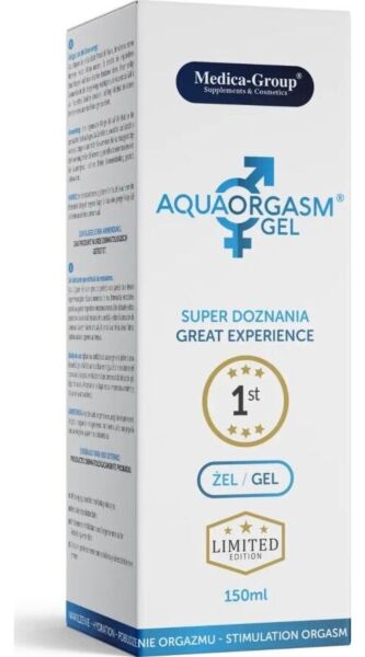 Οικείο τζελ Medica Group Aqua Orgasm Gel των 150 ml