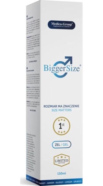 Gel για την ευαίσθητη περιοχή Medica-Group BiggerSize Gel 150 ml