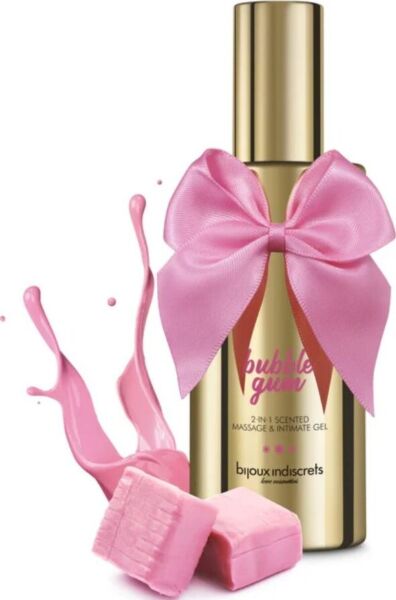 Gel μασάζ και ευαίσθητης περιοχής Bijoux Indiscrets Bubblegum 100 ml