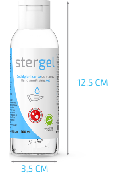 Αντισηπτικό τζελ χεριών Stergel 100 ml