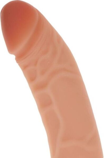 Ρεαλιστικό ντίλντο ToyJoy Get Real Dong 21 cm από σιλικόνη σε χρώμα δέρματος με βάση βεντούζα