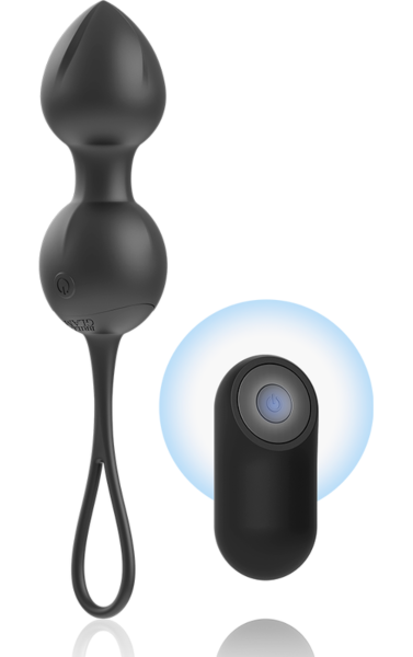 Κολπικές μπάλες Brilly Glam Vibrating Kegel Beads με τηλεχειριστήριο